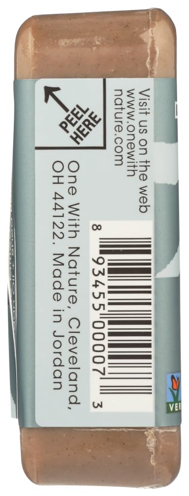 One With Nature Dead Sea Mud Bar Soap, 7 Ounce -- 2 per case. by One With Nature Beauty & Personal Care MarvelsAura