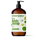 Everyone 3-in-1 Kids Soap, Body Wash, Bubble Bath, Shampoo, 32 Ounce (Pack of 1), Tropical Coconut, made with Essential Oils for Toddlers, Tweens Beauty & Personal Care everyone for every body