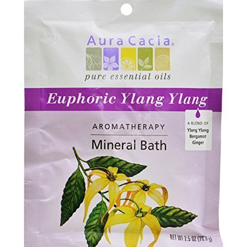 AURA CACIA MNRL BATH,EUPHORIC YLANG, 2.5 OZ Beauty and Personal Care Aura Cacia