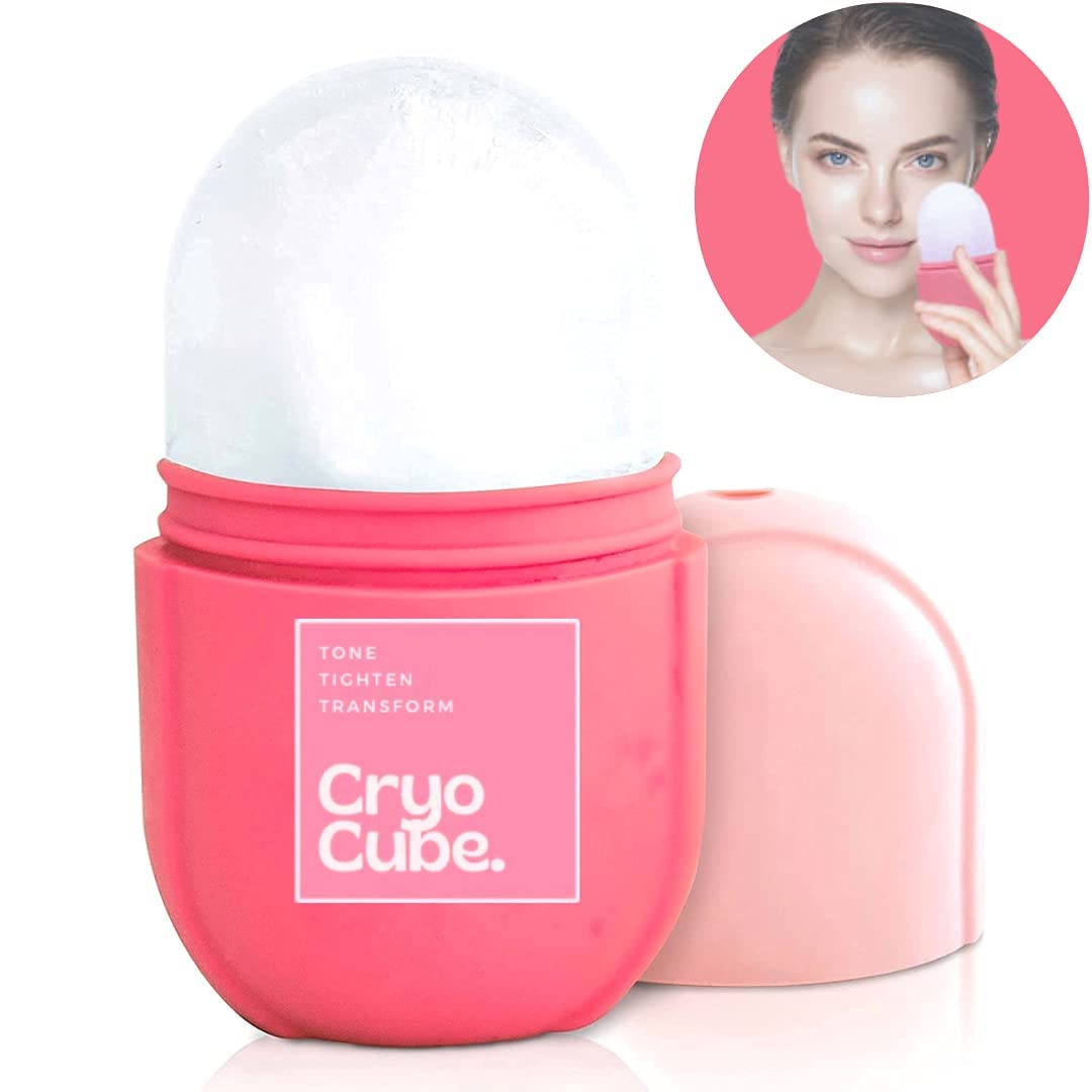 Cryo Cube Ice Roller for Face, Eyes and Neck Naturally tone and tighten skin, de-puff eye bags, add a healthy glow Cryotherapy for face and neck which Beauty & Personal Care Cryo Cube