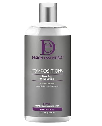 Design Essentials Compositions Foaming Wrap Lotion For Relaxed And Natural Hair, Refill, 32 Fl Oz Beauty & Personal Care Design Essentials