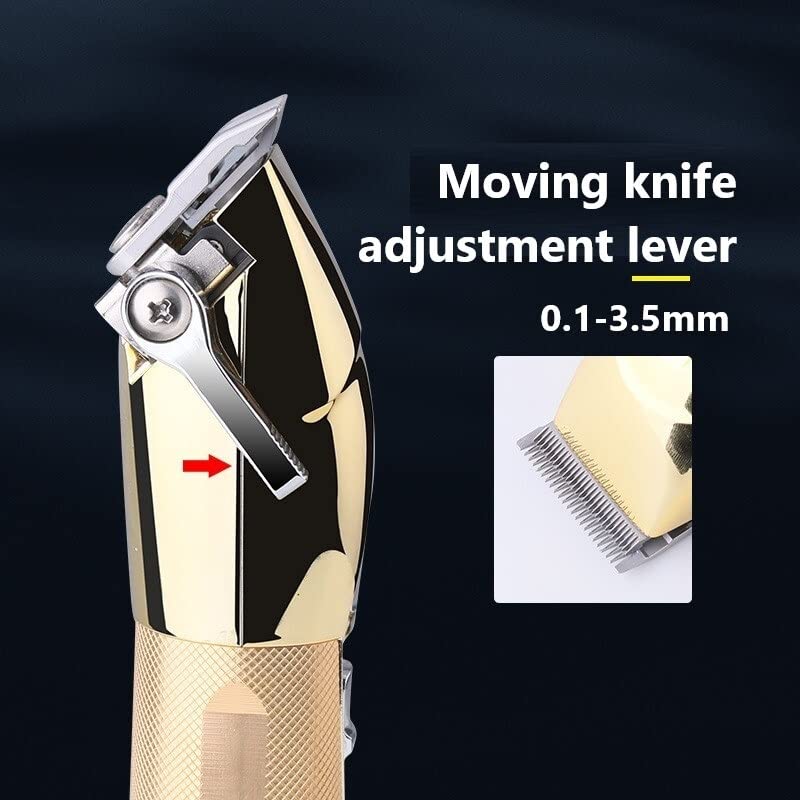 QDKVTNDJZ Barber Scissors Hair Clippers for Men, Electric Cutting Machine Barbers Precision Cordless Fade Trimmer Beauty and Personal Care QDKVTNDJZ