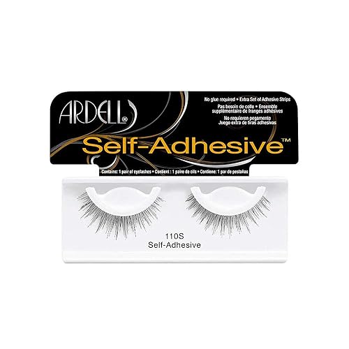 Ardell Self-Adhesive Eye Lashes, Black [110S] 1 ea Beauty & Personal Care Ardell