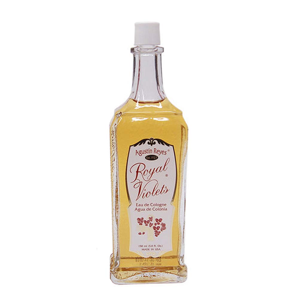 Royal Violets By Agustin Reyes 5 Oz Agua De Colonia Eau De Cologne Glass Bottle Beauty & Personal Care Agustin Reyes