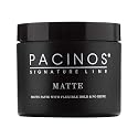 Pacinos Matte Hair Paste - Firm Hold, No Shine, Sculpting & Styling Wax, Long Lasting Definition & Texture, No Flakes, All Hair Types Beauty & Personal Care Pacinos