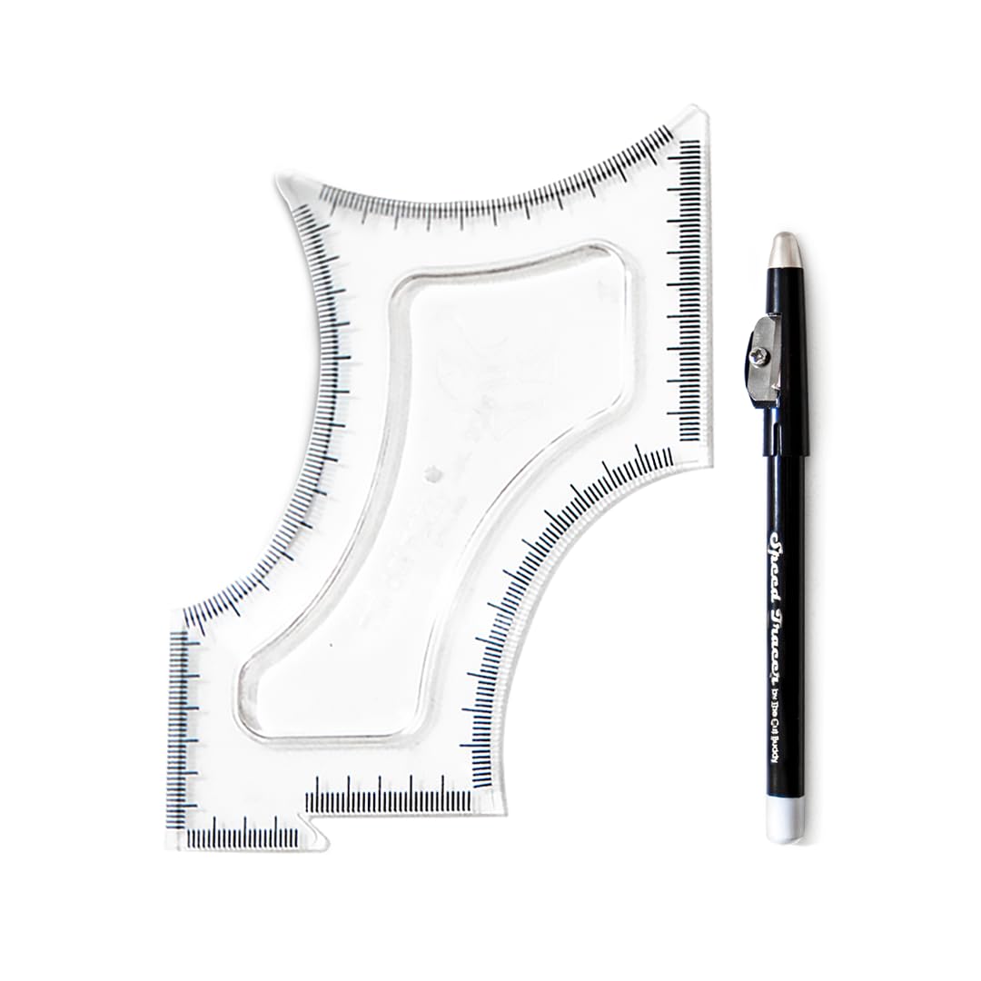 The Cut Buddy Original Shaping Tool, Clear Beard and Hairline Template with Bonus Tracer Pencil, As Seen on Shark Tank Beauty and Personal Care The Cut Buddy