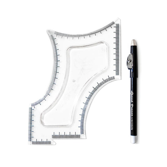 The Cut Buddy Original Shaping Tool, Clear Beard and Hairline Template with Bonus Tracer Pencil, As Seen on Shark Tank Beauty and Personal Care The Cut Buddy