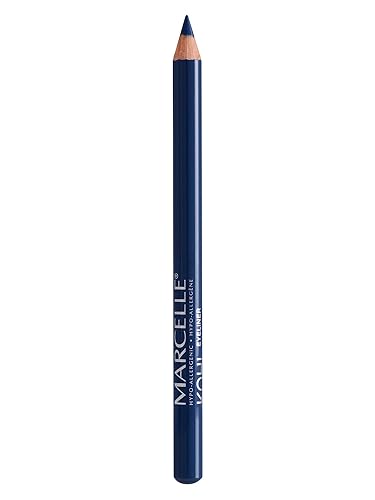 Marcelle Kohl Eyeliner, Blue, Eye Pencil, Long-Lasting, Waterproof, Intense Colour, Fragrance-Free, Hypoallergenic, Recognized by CDA, Cruelty-Free Beauty & Personal Care MARCELLE