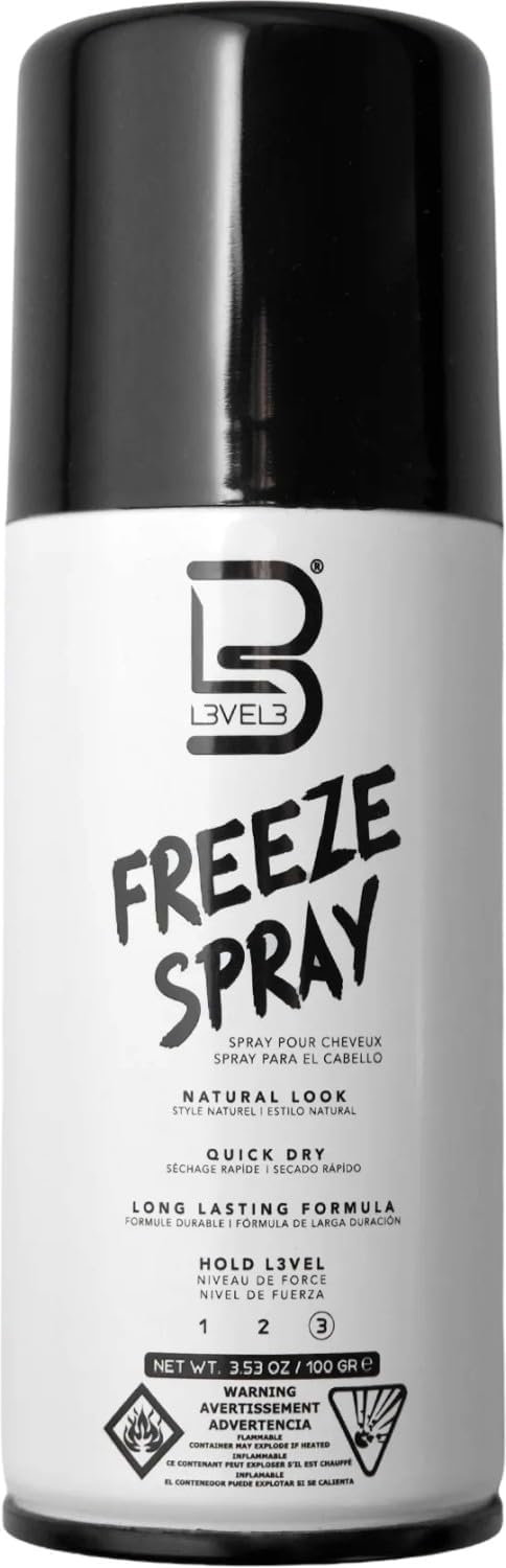 L3 Level 3 Hair Spray - Long Lasting and Strong Hold Hair Spray Beauty & Personal Care L3