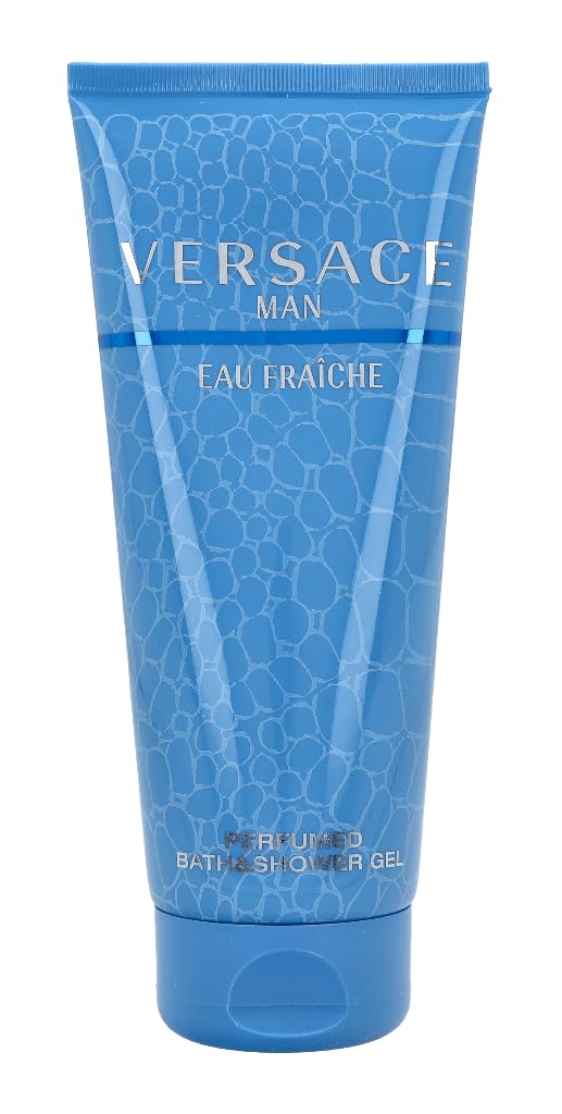 Versace Man Eau Fraiche by Versace for Men 6.7 oz Perfumed Bath & Shower Gel Beauty & Personal Care Versace