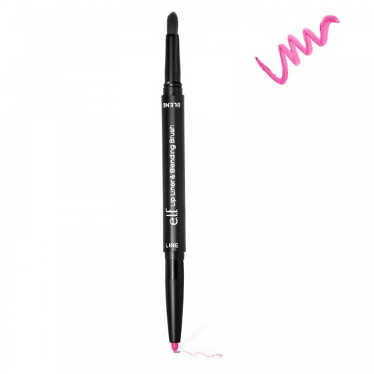 e.l.f. Lip Liner and Blending Brush, Fuchsia, 0.1 Ounce Beauty & Personal Care e.l.f.