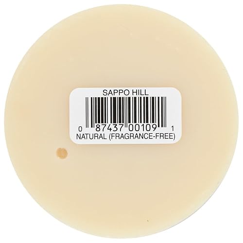 Sappo Hill Natural Glycerine Soap No Color or Fragrance - 3.5 oz - Case of 12 Beauty & Personal Care Sappo Hill