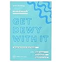 Patchology Moodmask Get Dewy With It Facial Sheet Mask - Men and Women Face Masks Skincare Sheet for Moisturizing, Hydrating, and Dewy Skin - Best Beauty & Personal Care Patchology
