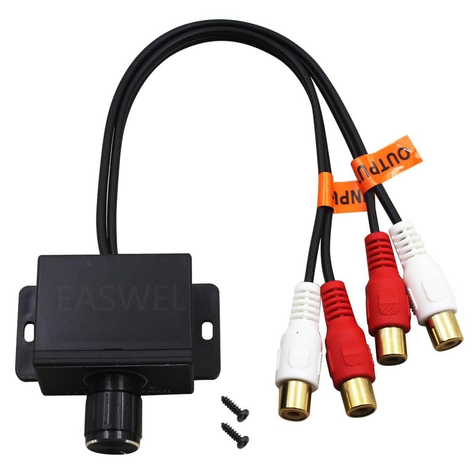 PAC Audio RCA Inline Signal Line Level Remote Volume/Gain Sub Controller LC-1 Beauty and Personal Care dreeong