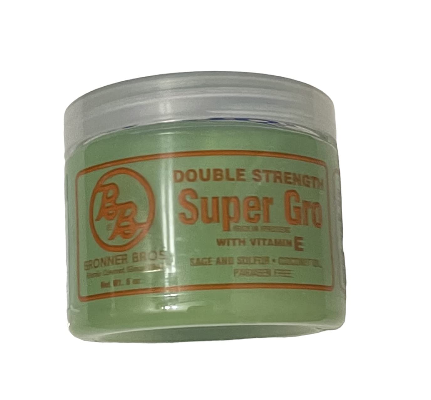 BB Super Gro With Vitamin E, Double Strength, 6-Ounce Canister (Packaging May Vary) Beauty & Personal Care Bronner Bros