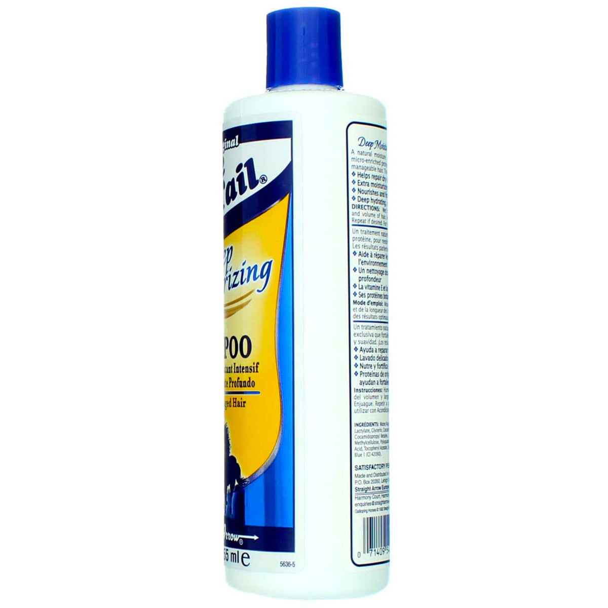 Mane'n Tail Deep Moisturizing Shampoo for Dry, Damaged Hair 12 oz (Pack of 4)