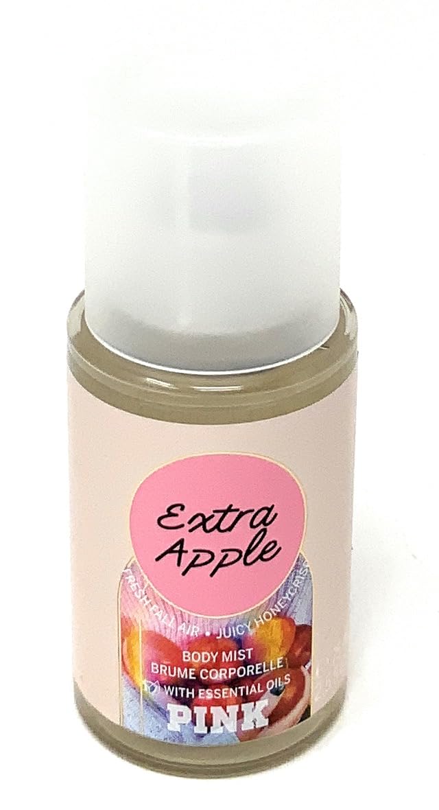 Victoria's Secret PINK Body Mist Extra Apple 2.5 fl oz Travel Size Beauty & Personal Care Victoria's Secret
