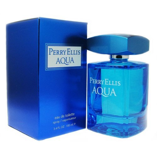 Perry Ellis Aqua Eau de Toilette Spray for Men, 3.4 Ounce (Pack of 2) Beauty & Personal Care Perry Ellis