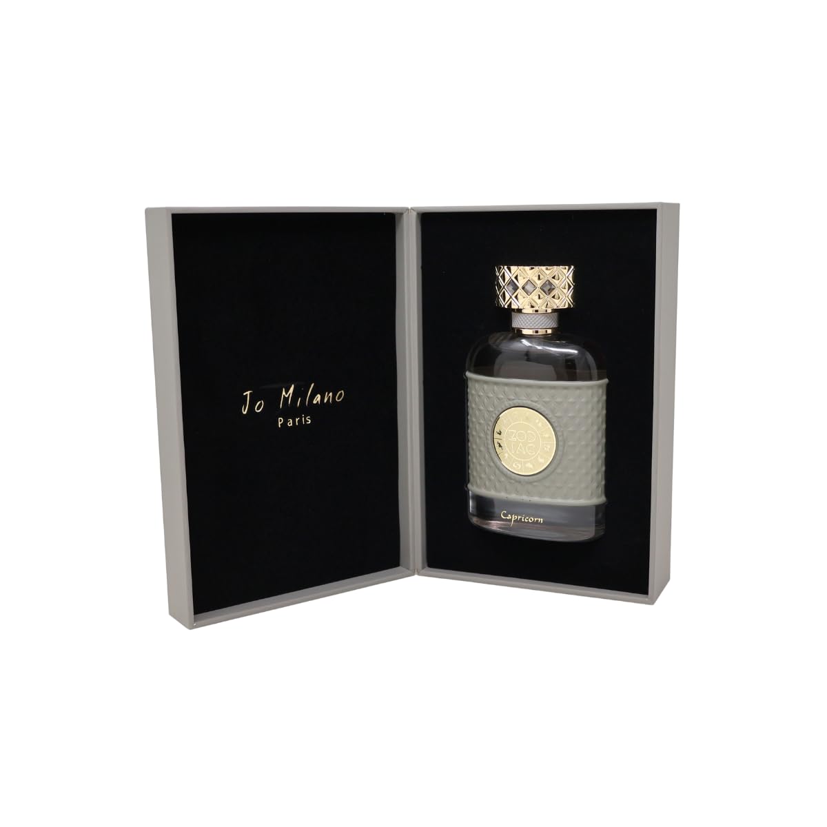 Jo Milano Paris Zodiac CAPRICORN Eau de Parfum, 3.4 FL OZ, 100 ML, Grey and Gold Beauty & Personal Care Jo Milano