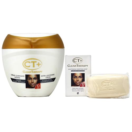 Clear Therapy Cream 400ml + Beauty Bar 175g Beauty & Personal Care CT+ Clear Therapy
