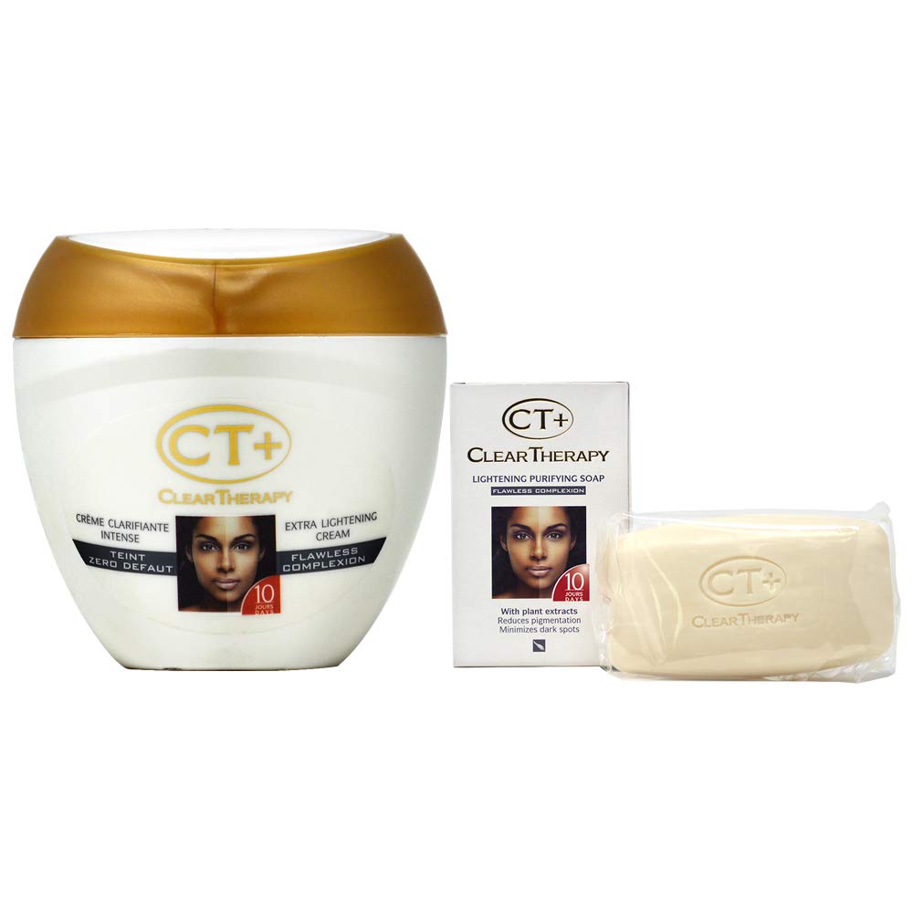 Clear Therapy Cream 400ml + Beauty Bar 175g Beauty & Personal Care CT+ Clear Therapy