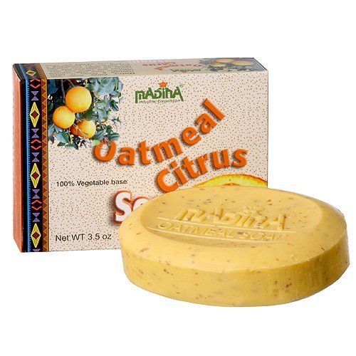Madina Oatmeal Citrus Soap 3.5 Oz Beauty & Personal Care Madina