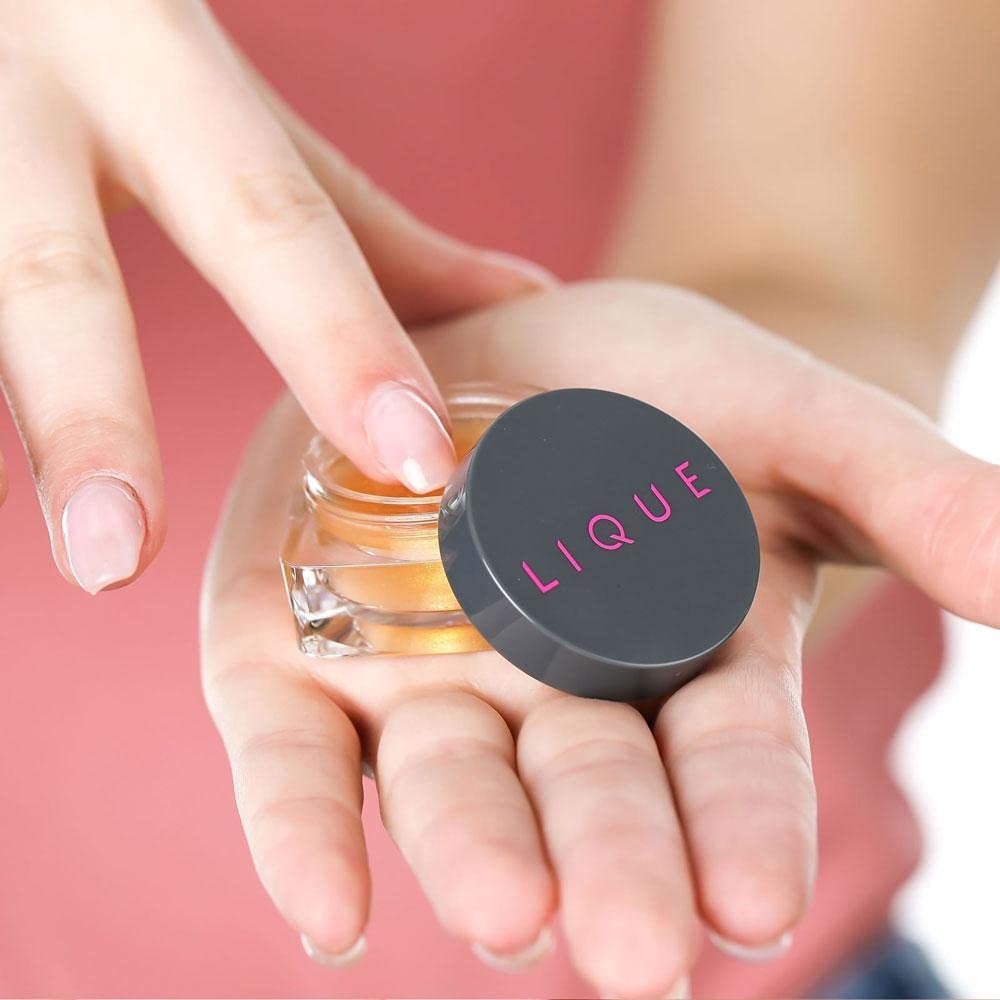 LIQUE Cosmetics Shimmer Whipped Oil Lip Butter, Made with Nutrient-Rich Honey, Aloe Vera, & Vitamin C for Dry, Cracked & Chapped Lips, Adds a Subtle Beauty & Personal Care LIQUE
