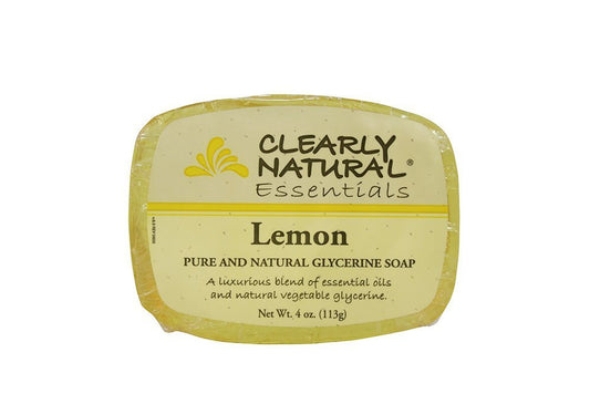 Clearly Natural: Glycerine Soap, Lemon 4 oz (8 pack) Beauty & Personal Care Clearly Natural