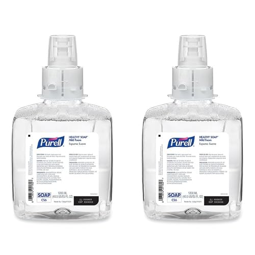 Healthy Soap Mild Foam for Cs6 Dispensers Fragrance-Free 1200 Ml 2/carton Beauty & Personal Care MarvelsAura