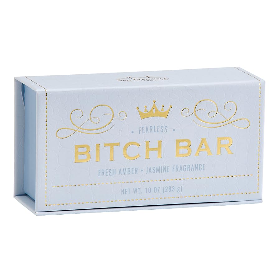 San Francisco Soap Company Btch Bars | for Her | No Harmful Chemicals - Good for all Skin Types - Made in the USA | 10Oz | Fresh Amber & Jasmine Beauty & Personal Care San Francisco Soap Company