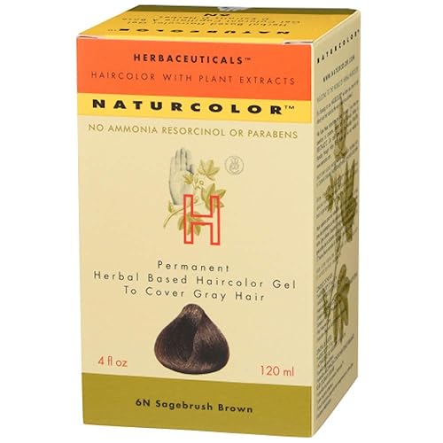 Naturcolor Haircolor Hair Dye - Sagebrush Brown, 4 Fl Oz (6N) Beauty & Personal Care naturcolor
