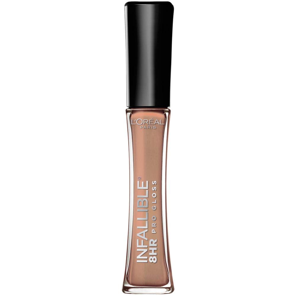 L’Oreal Paris Makeup Infallible 8 Hour Hydrating Lip Gloss, Coral Sands, 0.21 Fl Oz Beauty & Personal Care L'Oreal Paris