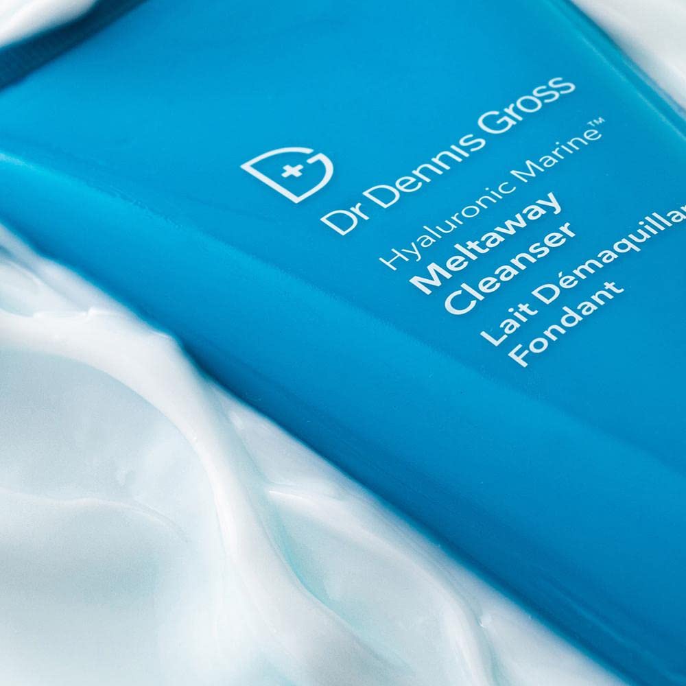 Dr Dennis Gross Hyaluronic Marine Meltaway Cleanser | Oil-Free Hypoallergenic Makeup Removing Cleanser Removes Waterproof Makeup, Dirt, and Oil Beauty & Personal Care Dr Dennis Gross