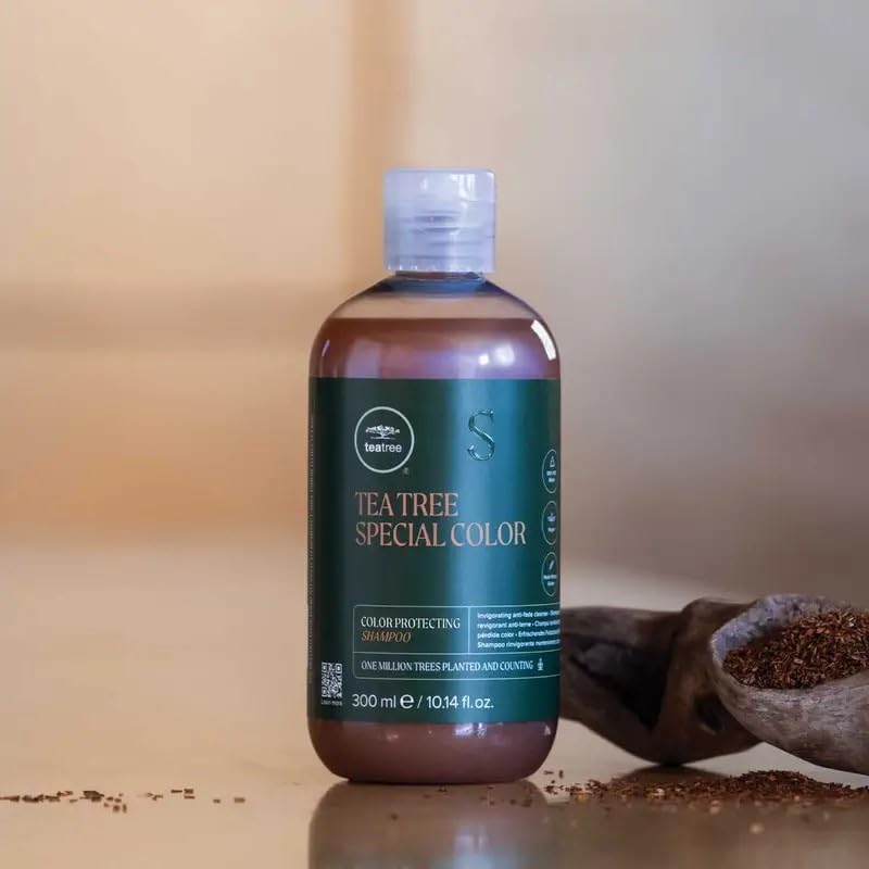 Tea Tree Special Color Shampoo, Gently Cleanses, Protects Hair Color, For Color-Treated Hair, 33.8 fl. oz.
