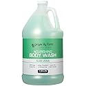 Ginger Lily Farms Club & Fitness Nourishing Body Wash, 100% Vegan & Cruelty-Free, Bath & Shower Gel for Men and Women, Aloe Vera Scent, 1 Gallon (128 Beauty & Personal Care Ginger Lily Farms