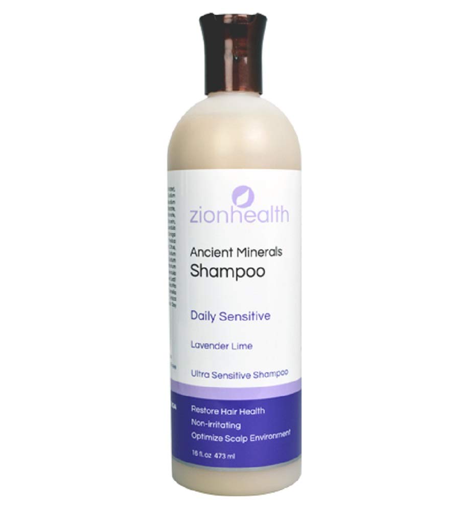 Adama Minerals Shampoo and Conditioner Set 16 oz (Daily Sensitive Lavender Lime) Beauty & Personal Care Adama Minerals