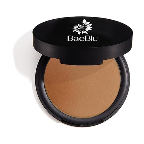 BaeBlu Organic Bronzer 100% Natural Matte Pressed Powder, Made in USA, Summer Glow Beauty & Personal Care BaeBlu