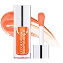 Fovcos Hydrating Lip Glow Oil, Moisturizing Lip Glow Oil, Lip Plumper Gloss, Transparent Lip Gloss, Lip Oil, Plumping Lip Oil, Lip Balm, Tinted Lip Beauty & Personal Care Fovcos
