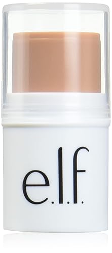 e.l.f. Bite-Size Lip Balm, Moisturizing Formula for Smoother & Softer Lips, Mini Tinted Chapstick, Coconut, 0.13 Oz Beauty & Personal Care e.l.f.