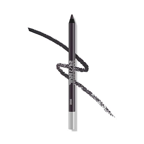 URBAN DECAY 24/7 Glide-On Waterproof Eyeliner Pencil - Smudge-Proof, Long-Lasting, Transfer-Proof, Up to 16HR Wear, Smooth No-Tug Formula, Smoke Beauty & Personal Care URBAN DECAY