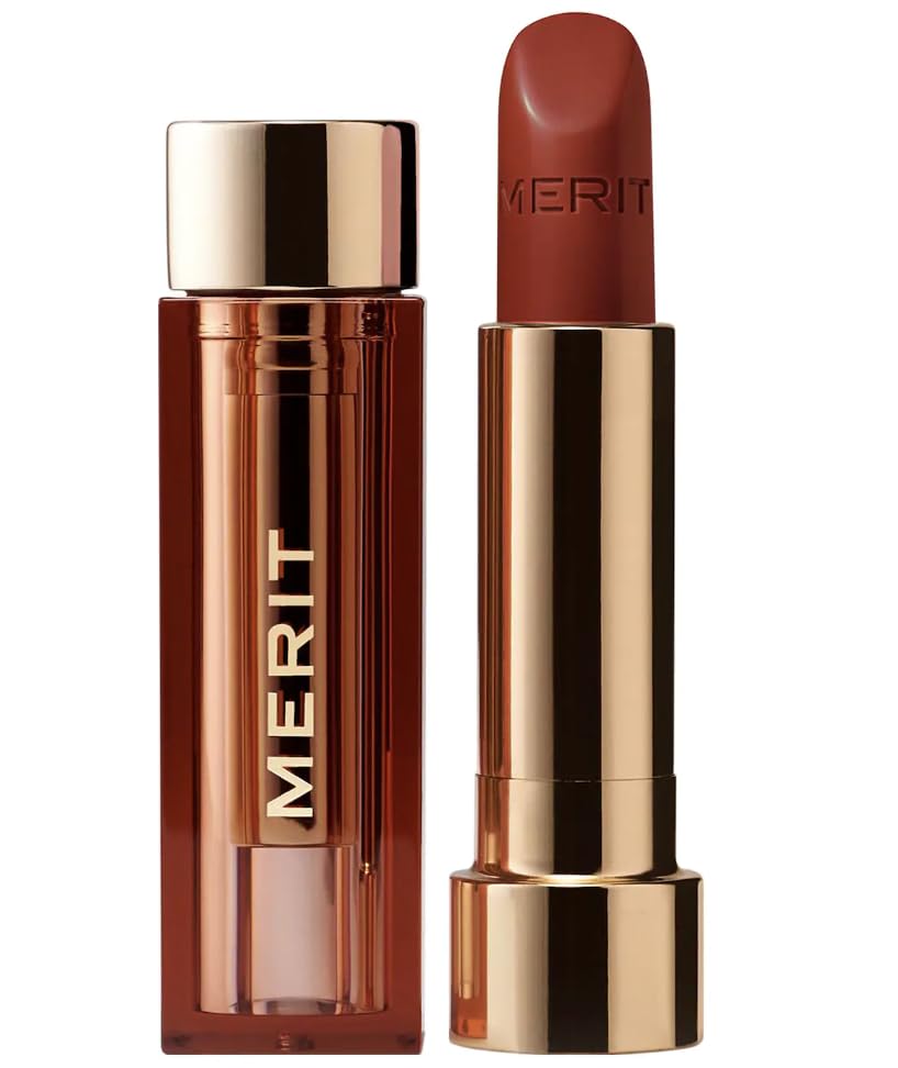 Merit Signature Lip Lightweight Satin Lipstick Cabo, 1 Count (Pack of 1) Beauty & Personal Care Merit