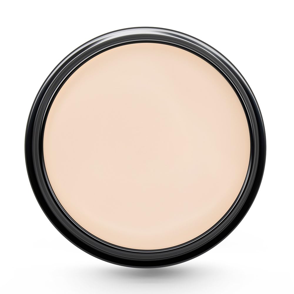 Graftobian HD Glamour Crème Foundation 1/2oz, Weightless Full Coverage Makeup, 65 Inclusive Shades, For All Skin Types, Natural or Full-Glam Looks,