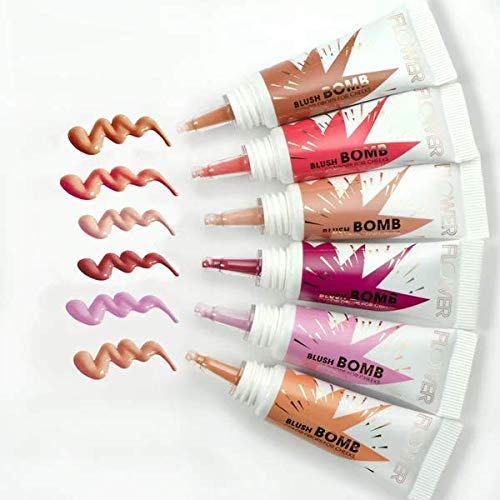 FLOWER Beauty By Drew Barrymore Liquid Blush Makeup Bomb Color Drops -Silky Lightweight Formula + Gel Cream Blush for Cheeks - Radiant + Glossy Finish Beauty & Personal Care FLOWER BEAUTY