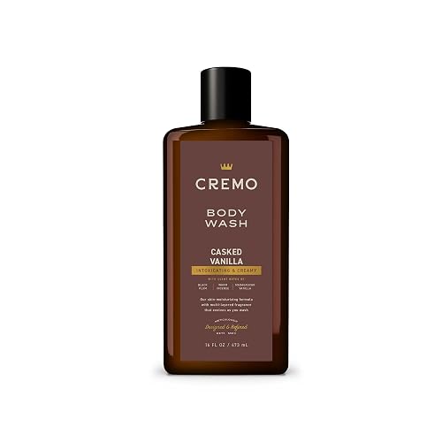 Cremo Body Wash for Men, Rich-Lathering Casked Vanilla, 16 Fl Oz Beauty & Personal Care Cremo