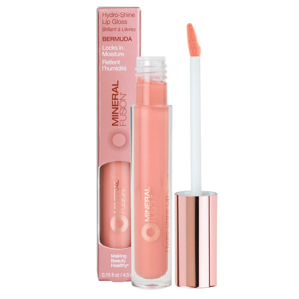 Mineral Fusion, Lip Gloss Hydro Shine Bermuda, 0.15 Fl Oz Beauty & Personal Care Mineral Fusion