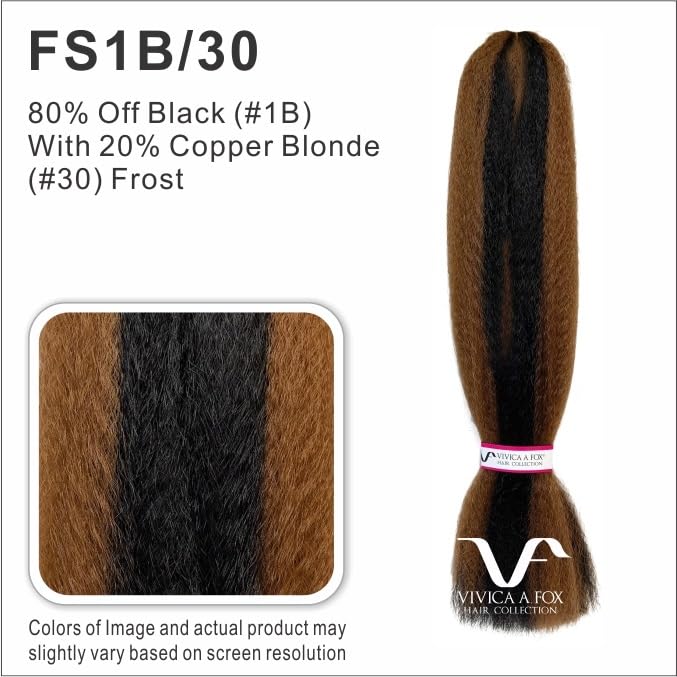 BPB-Sheena (FS1B/30) - Vivica A Fox Synthetic Ponytail Two in One Bang N Bun
