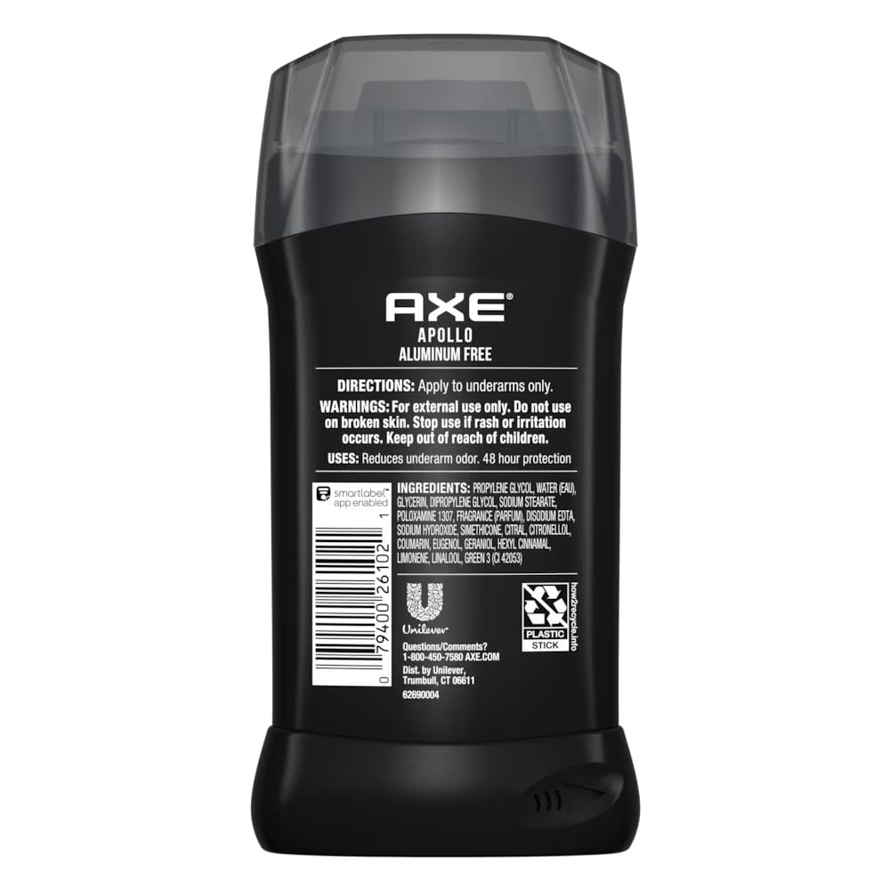 Axe Fresh Deodorant Stick, Apollo 3 oz Beauty and Personal Care AXE