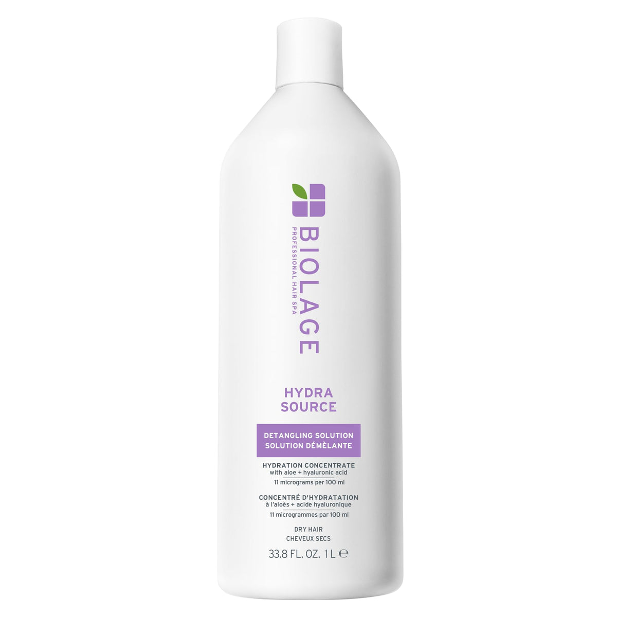 Biolage Hydra Source Detangling Solution - Conditions, Instantly Detangles & Controls Static, For Dry Hair, With Micro-Filtered Aloe Vera & Fermented Beauty & Personal Care Biolage