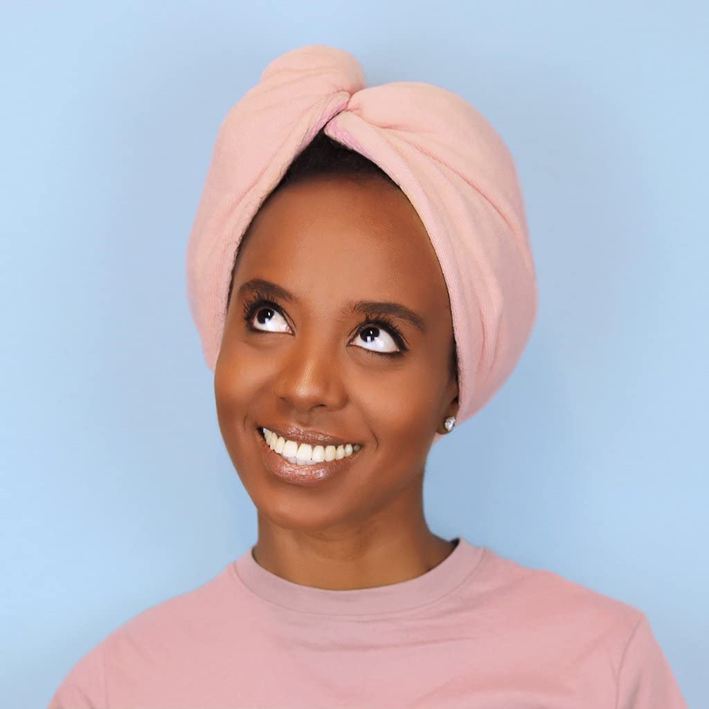 Sleek'e Microfiber Hair Wrap | Ultra Absorbent and Soft Anti-Frizz Quick Dry Hair Turban Twist Towel for Drying Thick, Curly, and Long Hair (Millenial