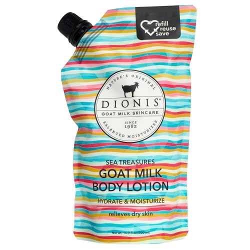 Dionis Sea Treasures Goat Milk Body Lotion Refill Pouch, 20 Fl Oz (Pack of 1) Beauty & Personal Care Dionis
